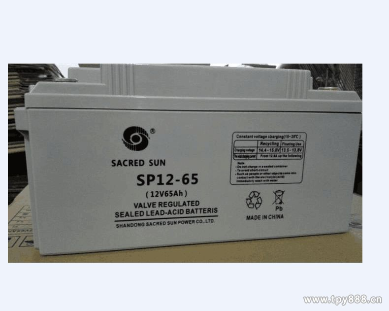 圣阳蓄电池SP12-65 圣阳蓄电池12V65AH 参数型号报价 铅酸免维护蓄电池